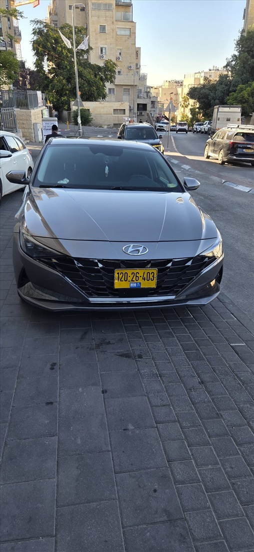 תמונה 1 ,יונדאי אלנטרה יד 1 2022 37000 ק"מ