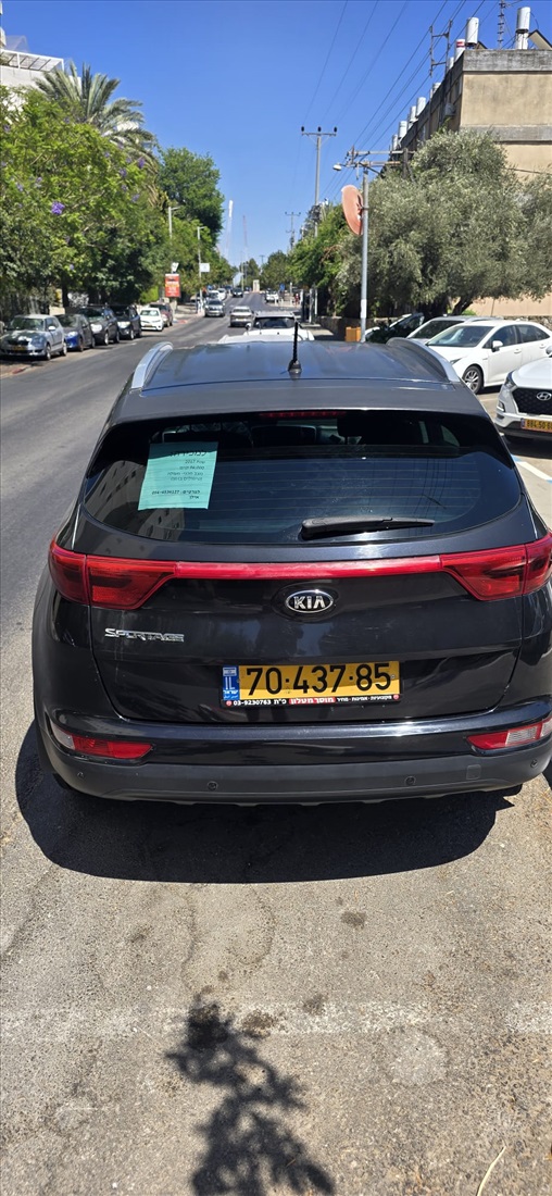 תמונה 4 ,קיה ספורטאז` יד 2 2017 97000 ק"מ