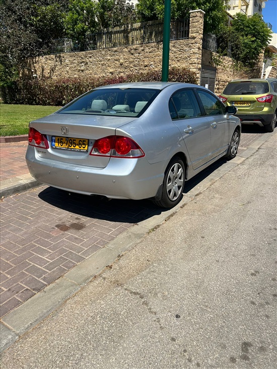 תמונה 1 ,הונדה סיוויק יד 3 2008 0 ק"מ