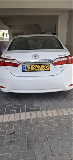 תמונה 3 ,טויוטה קורולה יד 2 2015 75000 ק"מ