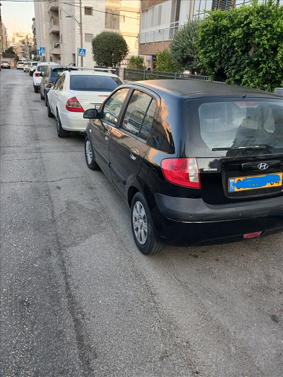 תמונה 6 ,יונדאי גטס יד 3 2008 205000 ק"מ