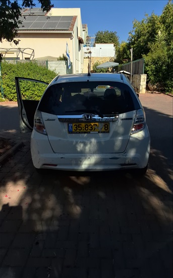 תמונה 3 ,הונדה ג'אז הייבריד
 יד 3 2012 276500 ק"מ