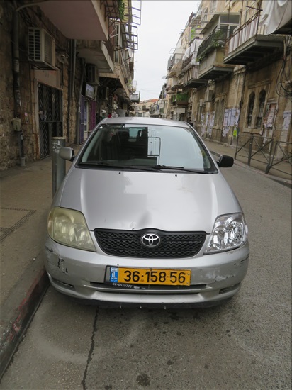 תמונה 5 ,טויוטה קורולה RunX יד 4 2004 297554 ק"מ