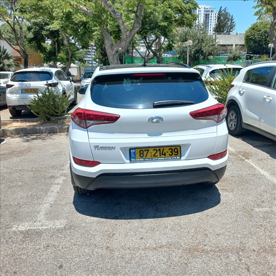 תמונה 3 ,יונדאי טוסון יד 1 2016 110000 ק"מ