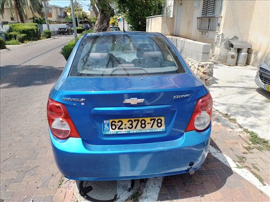 תמונה 2 ,שברולט סוניק יד 3 2012 190000 ק"מ
