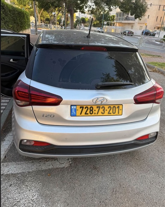 תמונה 2 ,יונדאי i20 יד 2 2019 55000 ק"מ