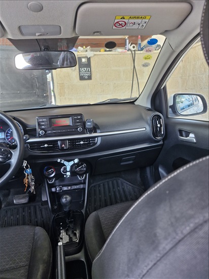 תמונה 8 ,קיה פיקנטו יד 1 2018 55000 ק"מ