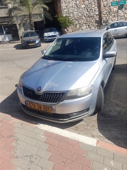 תמונה 3 ,סקודה ראפיד יד 2 2017 282000 ק"מ