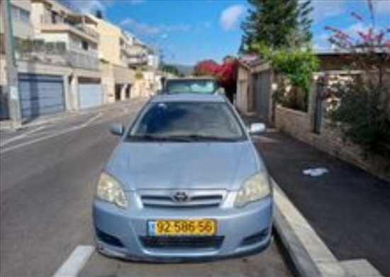תמונה 1 ,טויוטה קורולה RunX יד 1 2005 234000 ק"מ