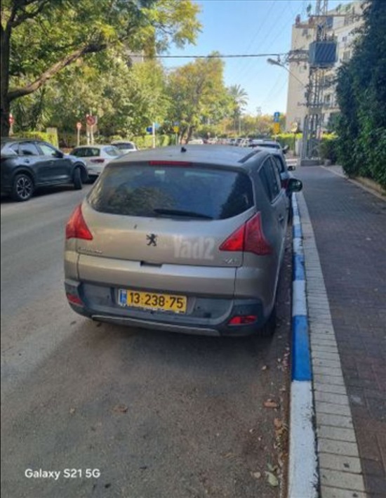 תמונה 7 ,פיג'ו
 3008 יד 4 2011 207000 ק"מ