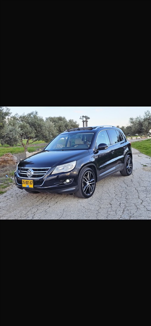 תמונה 5 ,פולקסווגן טיגואן יד 7 2009 204100 ק"מ