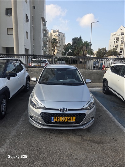 תמונה 1 ,יונדאי i20 יד 3 2018 51000 ק"מ