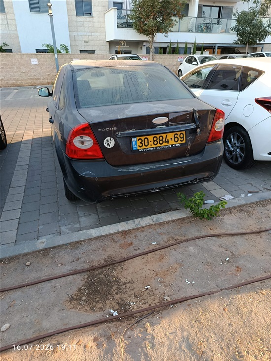 תמונה 2 ,פורד פוקוס יד 3 2009 29000 ק"מ