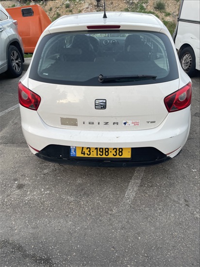 תמונה 2 ,סיאט איביזה יד 5 2016 189000 ק"מ