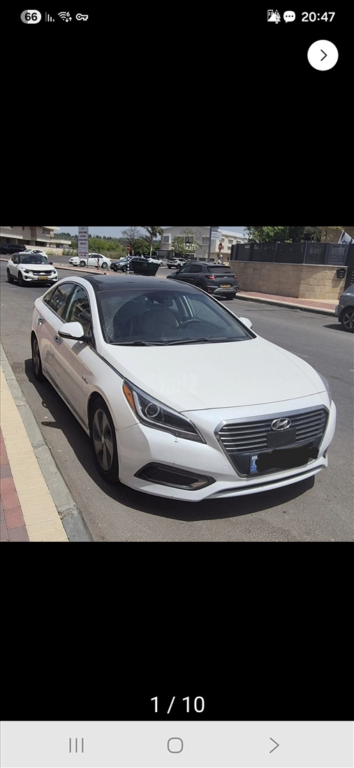 תמונה 1 ,יונדאי סונטה יד 2 2017 122000 ק"מ