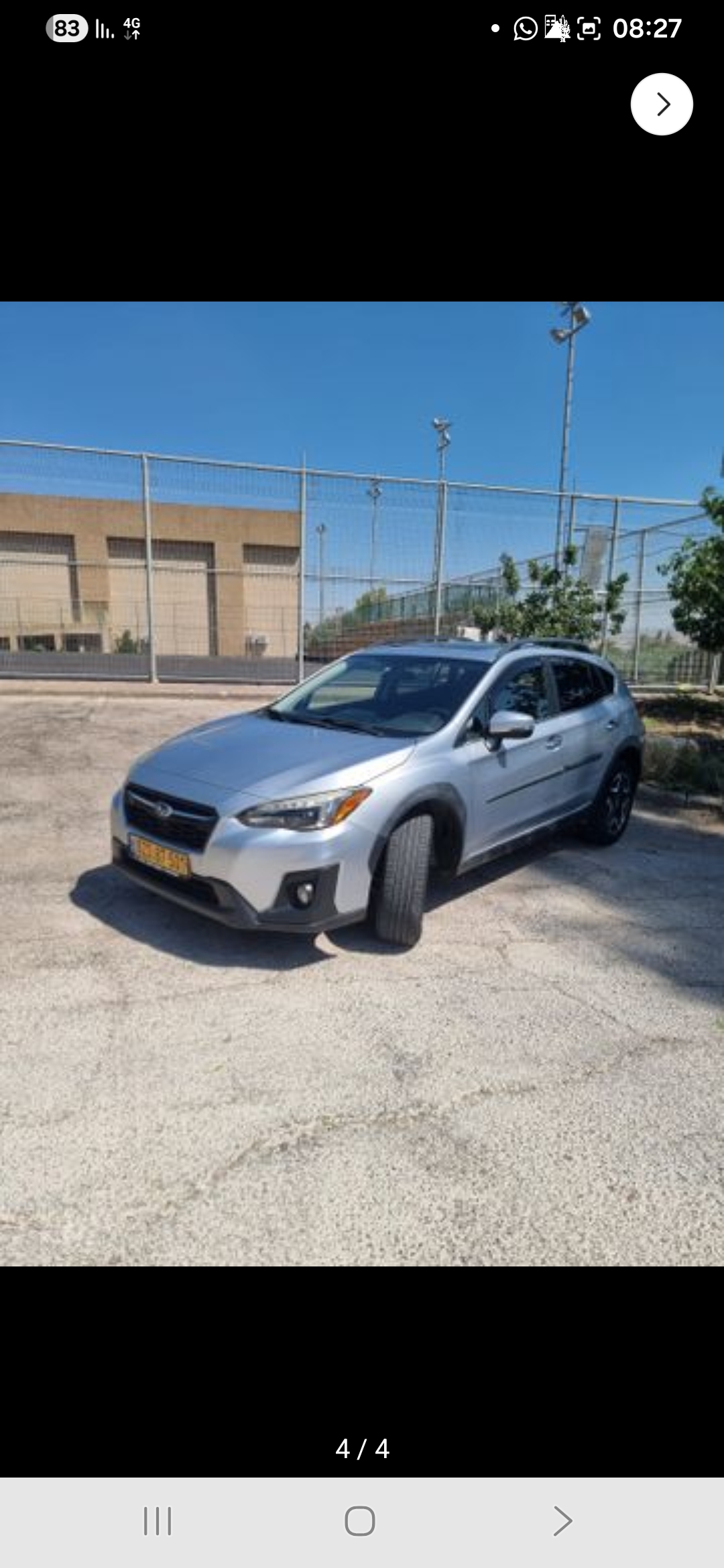תמונה 1, סובארו XV יד 2 2019 | 94000 קמ