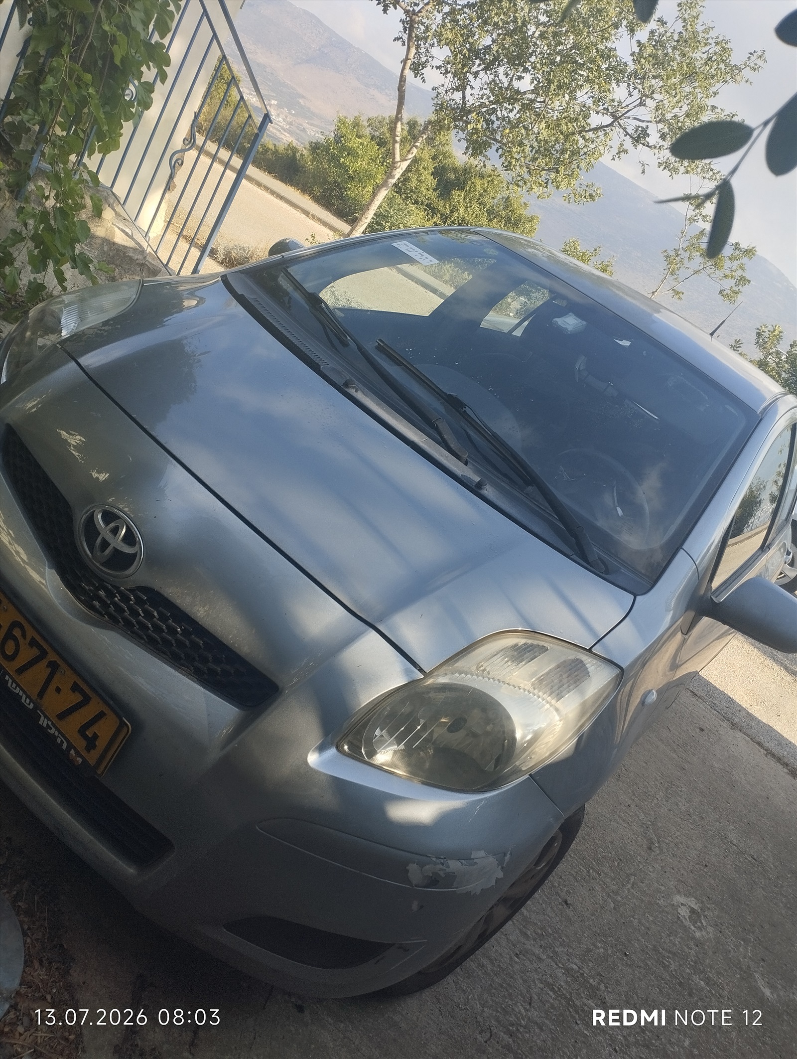 תמונה 2, טויוטה יאריס יד 2 2010 | 94000 קמ