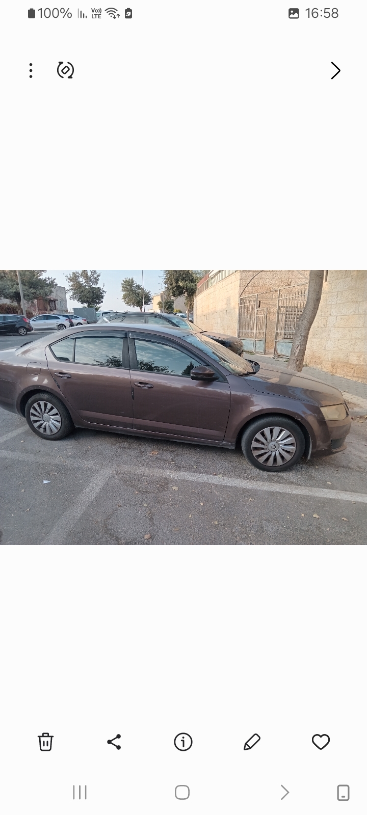תמונה 2, סקודה אוקטביה יד 3 2015 | 160000 קמ
