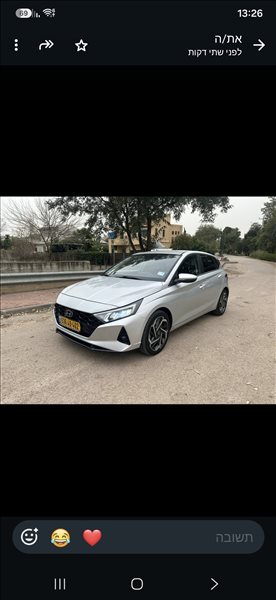 יונדאי i20 2022 יד  1 
