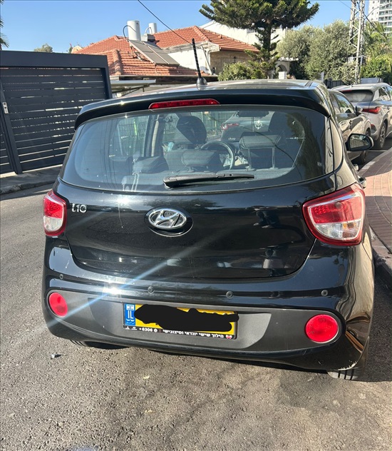 תמונה 1 ,יונדאי i10 יד 2 2019 115000 ק"מ