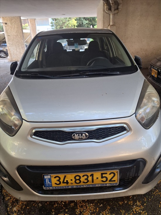 תמונה 1 ,קיה פיקנטו יד 2 2013 123780 ק"מ