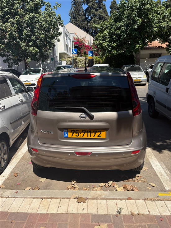 תמונה 5 ,ניסאן
 נוט / NOTE
 יד 3 2010 187000 ק"מ