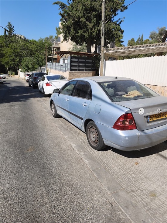 תמונה 3 ,טויוטה קורולה יד 4 2007 282000 ק"מ