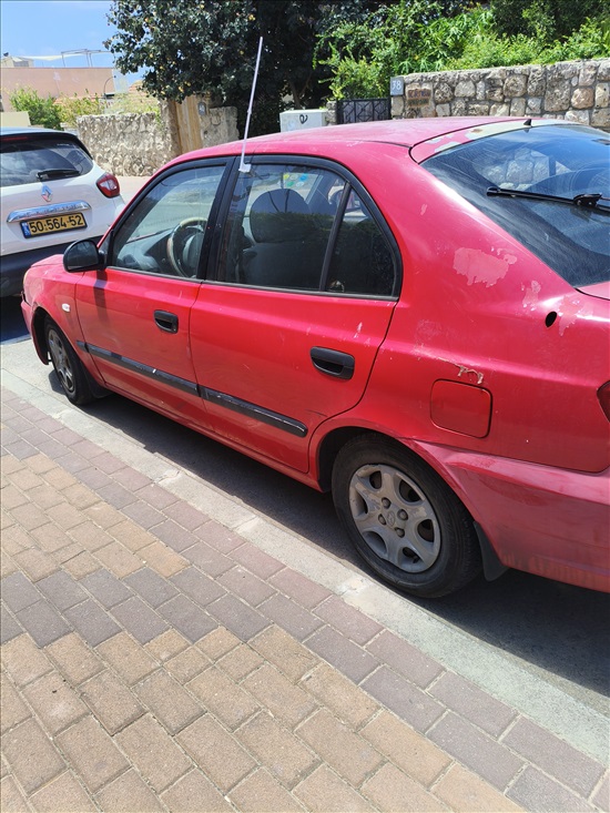 תמונה 7 ,יונדאי אקסנט יד 3 2003 253000 ק"מ