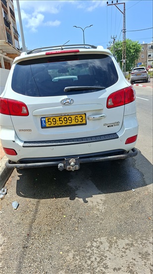 תמונה 2 ,יונדאי סנטה פה יד 4 2008 298000 ק"מ