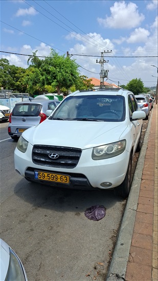 תמונה 3 ,יונדאי סנטה פה יד 4 2008 298000 ק"מ