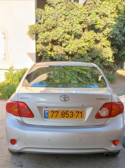 תמונה 2 ,טויוטה קורולה יד 1 2010 175000 ק"מ
