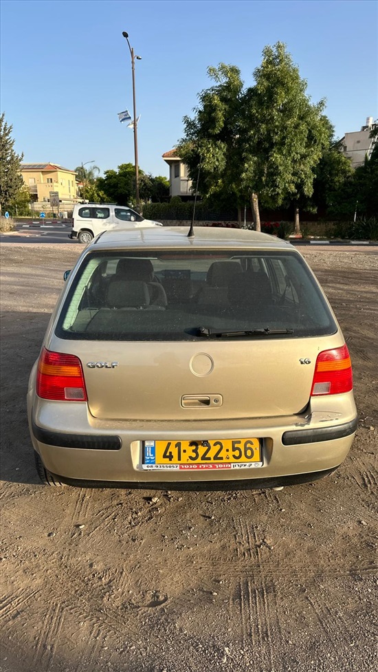 תמונה 3 ,פולקסווגן גולף יד 3 2004 163250 ק"מ