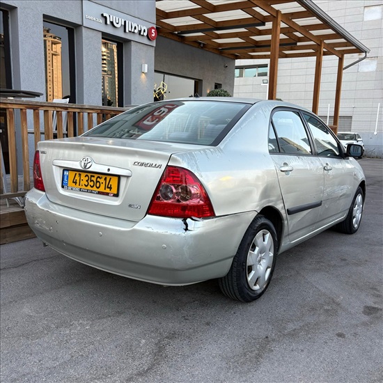 תמונה 2 ,טויוטה קורולה יד 4 2006 223800 ק"מ
