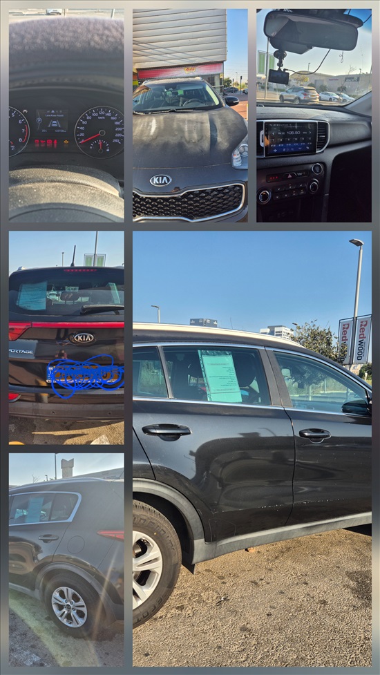 תמונה 5 ,קיה ספורטאז` יד 3 2018 122000 ק"מ