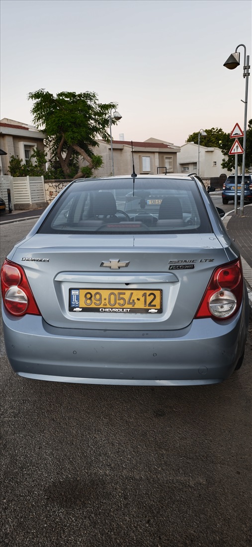 תמונה 2 ,שברולט סוניק יד 3 2013 116400 ק"מ