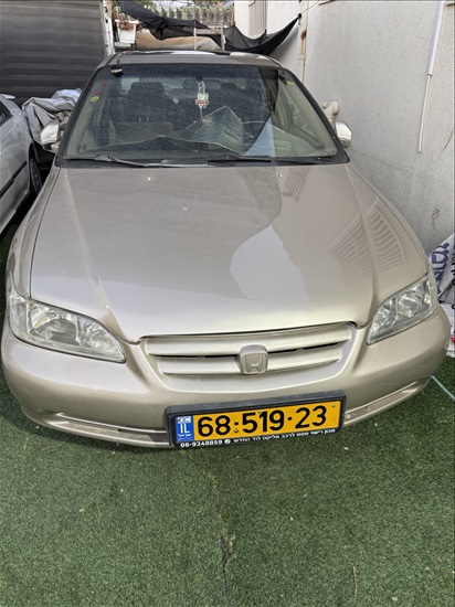 תמונה 2 ,הונדה אקורד יד 3 2001 0 ק"מ