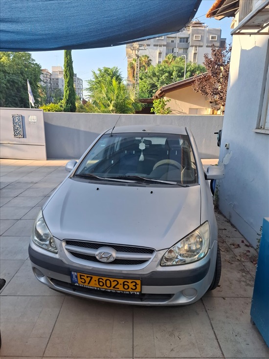תמונה 1 ,יונדאי גטס יד 2 2008 156000 ק"מ