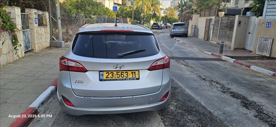 תמונה 8 ,יונדאי i30 יד 2 2013 181600 ק"מ
