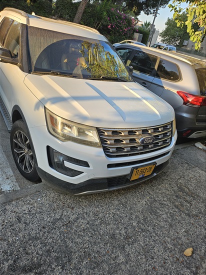 תמונה 2 ,פורד אקספלורר יד 6 2016 105000 ק"מ