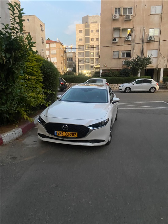 תמונה 1 ,מאזדה 3 יד 4 2021 75000 ק"מ