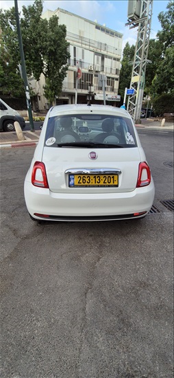 תמונה 5 ,פיאט 500 יד 2 2017 84000 ק"מ