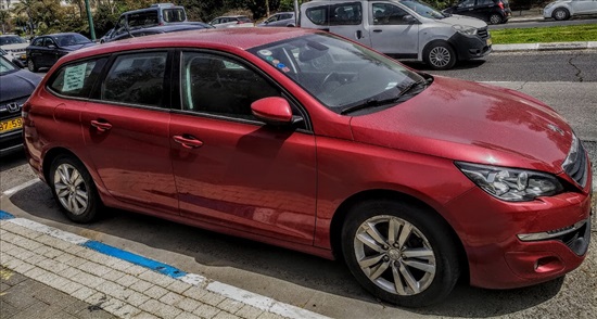 תמונה 1 ,פיג'ו
 308CC יד 2 2015 78000 ק"מ