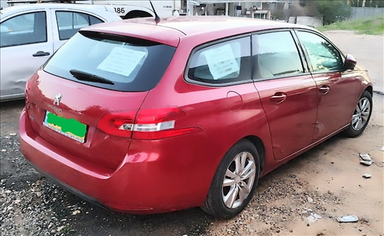 תמונה 8 ,פיג'ו
 308CC יד 2 2015 78000 ק"מ