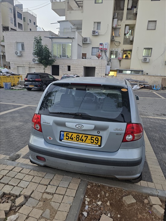 תמונה 3 ,יונדאי גטס יד 3 2005 117000 ק"מ