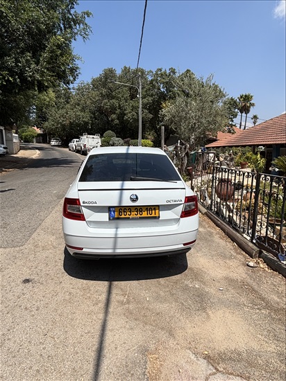 תמונה 3 ,סקודה אוקטביה יד 3 2019 173000 ק"מ