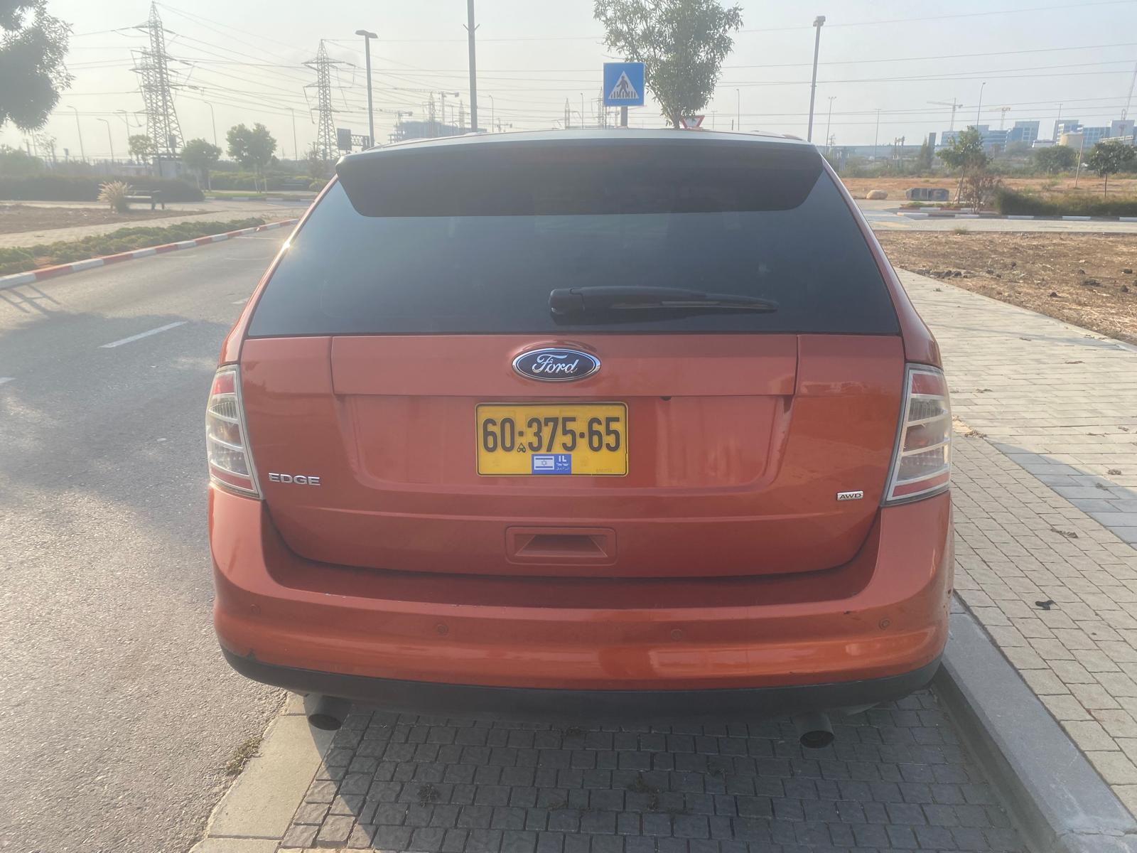 תמונה 3, פורד אדג` יד 2 2008 | 199000 קמ