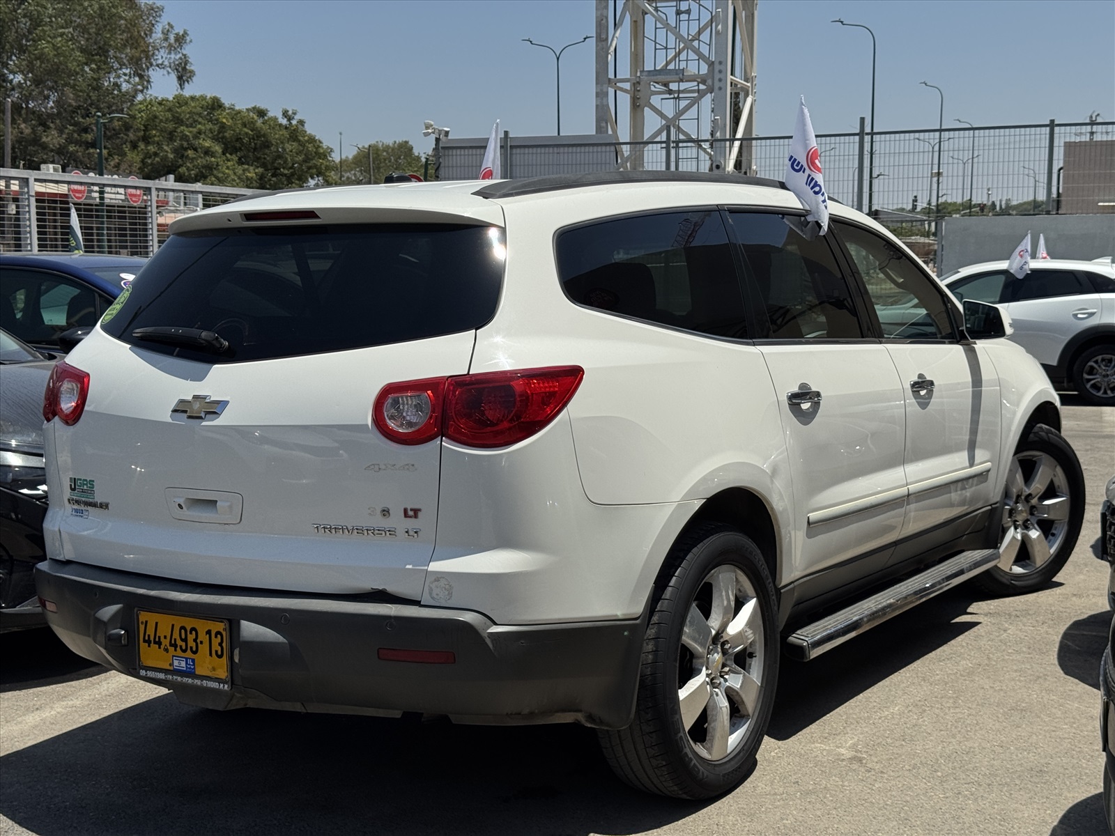 תמונה 4, שברולט טראוורס יד 4 2012 | 154000 קמ