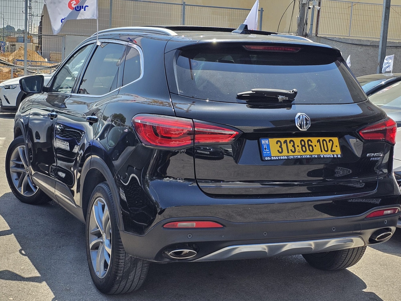 תמונה 4, אם ג`י MG EHS PHEV יד 2 2022 | 62000 קמ