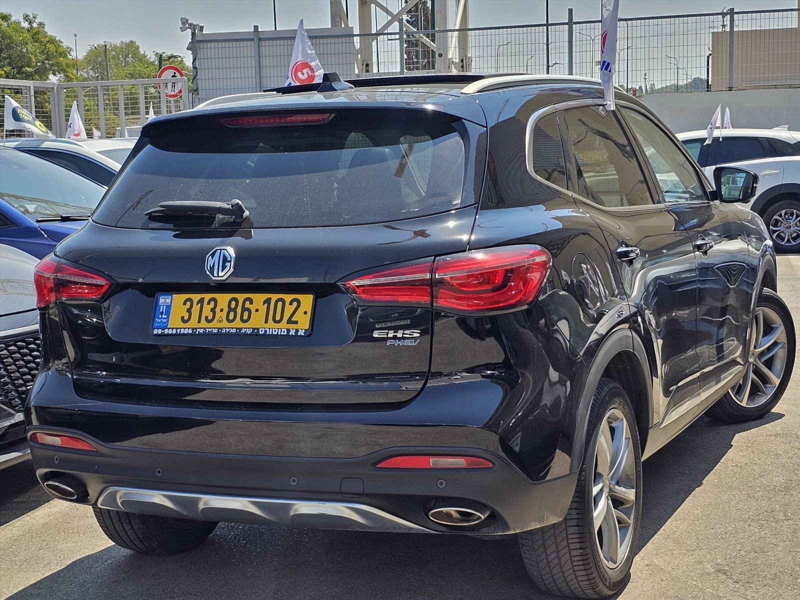 תמונה 3, אם ג`י MG EHS PHEV יד 2 2022 | 62000 קמ