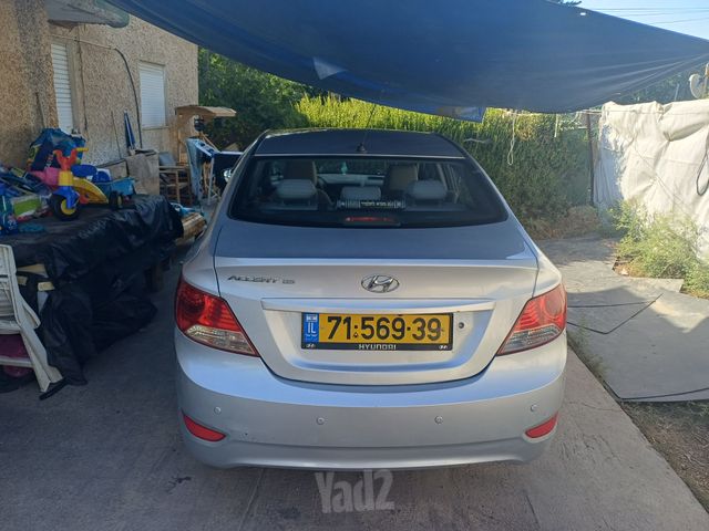 תמונה 2, יונדאי i25 יד 5 2016 | 138000 קמ